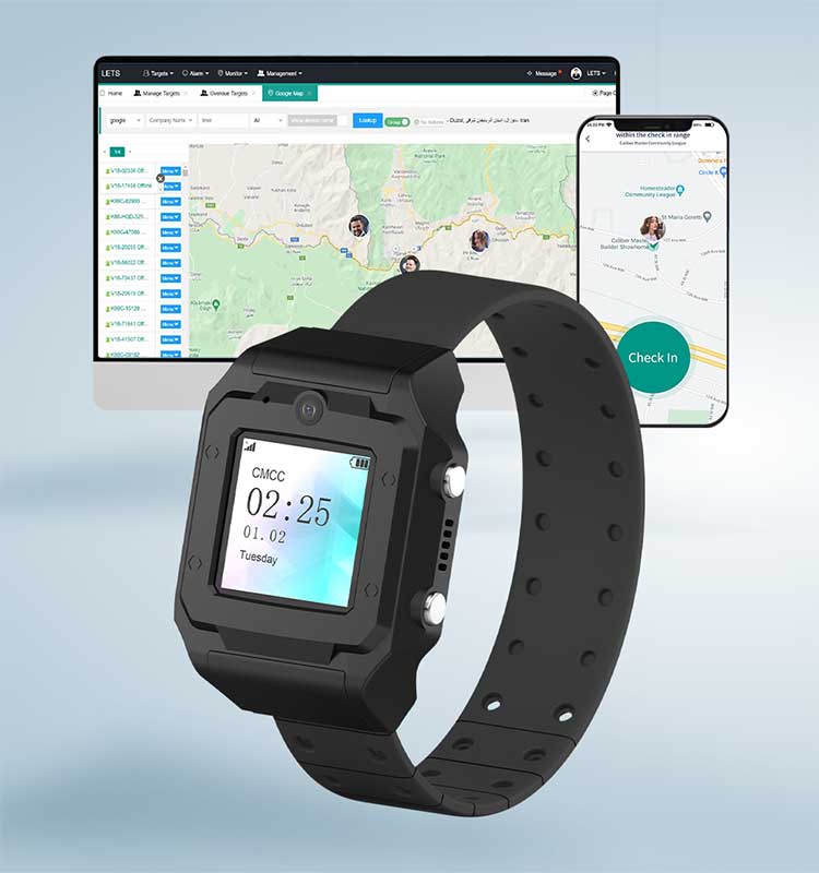 電子ブレスレットトラッカー