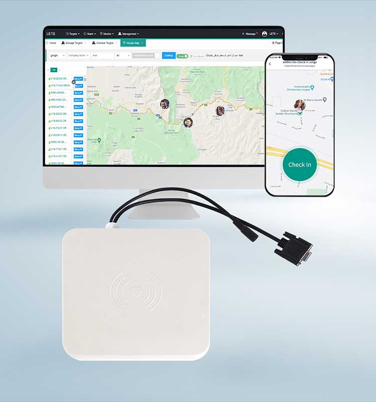 長距離RFIDリーダー